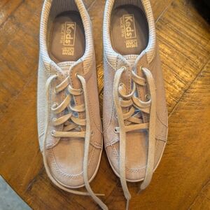 Keds Light Gray Canvas Sneakers